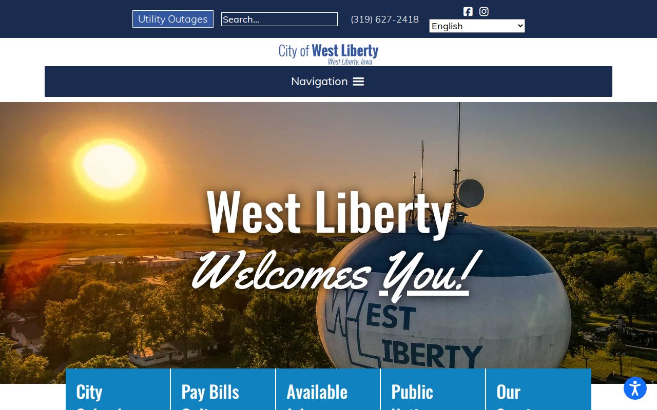Official City of West Liberty public information page
